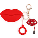 Airpod Pro Case Cover for Women, Cute Red Lips 3D Silicone Case