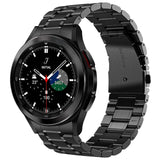 Galaxy watch 4 five solid head grain steel band black