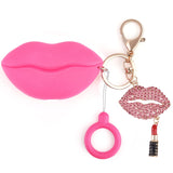 Airpod Pro Case Cover for Women, Cute Red Lips 3D Silicone Case