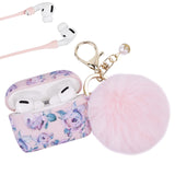 AirPods Pro Thermal Transfer Headphone Sleeve with Fur Ball