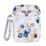 AirPods case Heat Transfer Headphone Cover with Carabiner