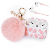 AirPods Pro Thermal Transfer Headphone Sleeve with Fur Ball