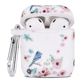 AirPods case Heat Transfer Headphone Cover with Carabiner