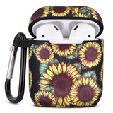 AirPods case Heat Transfer Headphone Cover with Carabiner